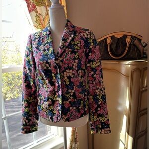 Boden floral blazer size 4R